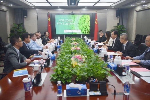 英美資源集團(tuán)首席技術(shù)官、作物營(yíng)養(yǎng)全球總裁到訪中農(nóng)集團(tuán),共商新型肥料戰(zhàn)略合作